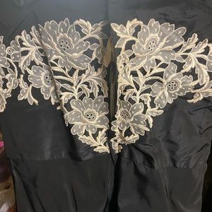 Vintage black formal dress